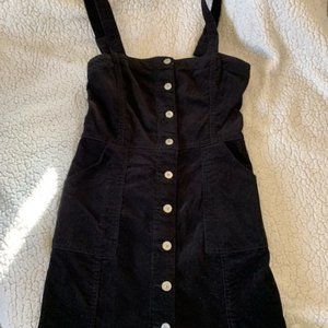H&M Button Overall Dress